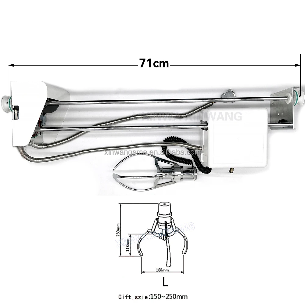 DIY Toys Claw Machine Kit Arcade Coin Acceptor Cheap Vending Machine Crane For Dolls Motherboard PCBA Game Set