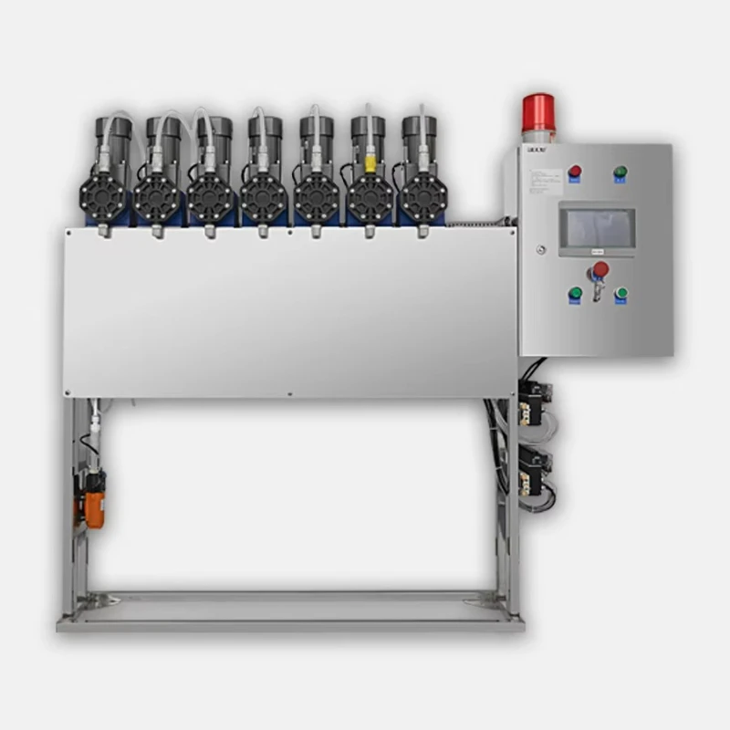 Professional commercial laundry chemical dispenser
