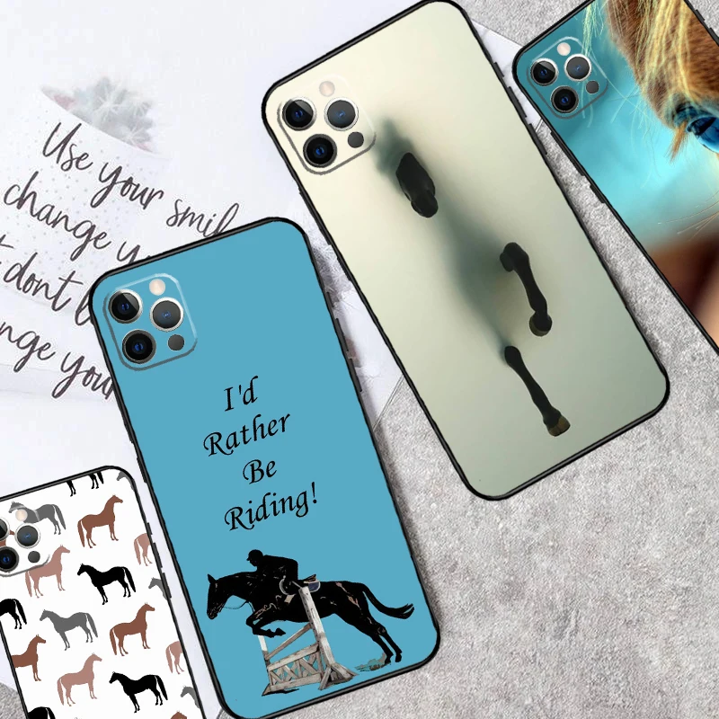 Horse Pony Pattern Case For Samsung Galaxy S26 S25 Ultra S21 S22 S23 S24 Ultra S10 S20 Plus S25 FE Cover Funda