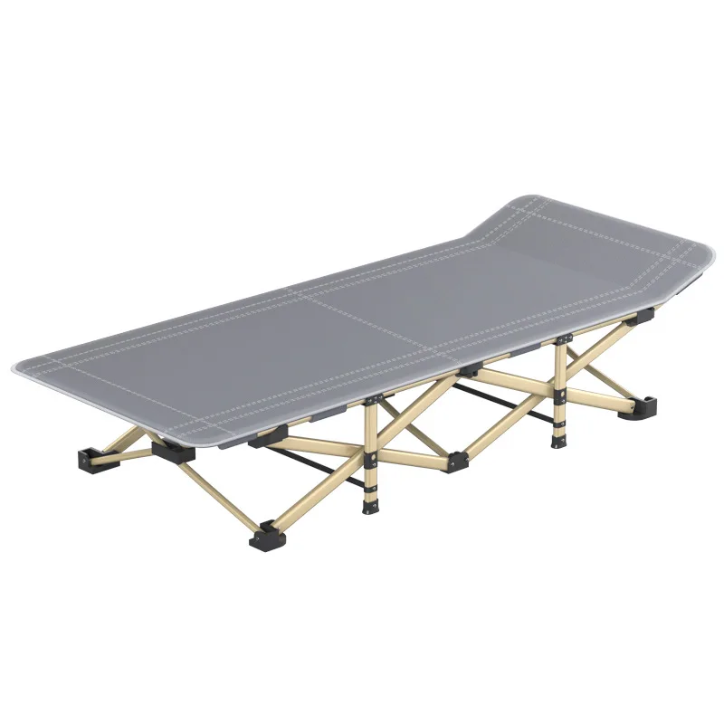 

Outdoor Single Folding Camping Bed, Comfortable and Lightweight Adult Marching Bed, Suitable for Outdoor Travel Camping