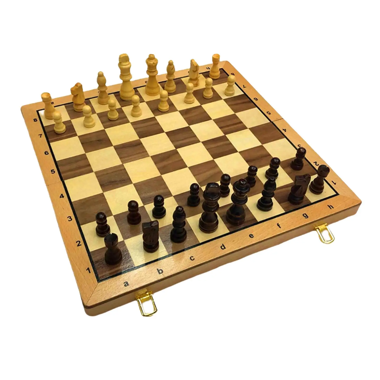 Professional Wooden Chess Set Chess Set for Adults with Wood Pieces Board Game for travel