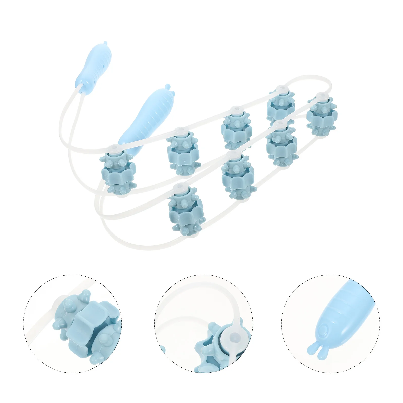 

Massage Roller Rope Muscle Roller Effective Back Massager Tool for Stress Relief Body Pain Reduction Home Gym Travel Leg Neck