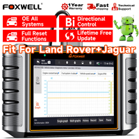 FOXWELL NT710 For Land Rover Jaguar Bidirectional Test Car OBD2 Scanner Diagnostic Car Code Reader ECU Coding Full System Test