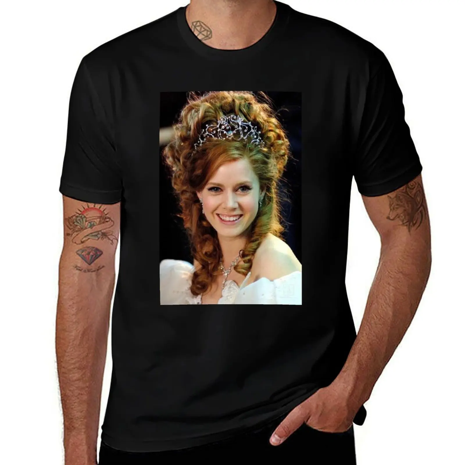 

princess giselle - enchanted T-Shirt summer tops boys animal print mens t shirts pack