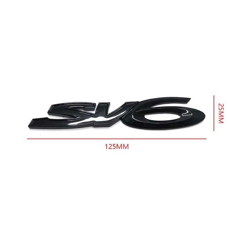 VE VF Commodre SV6 Boot Tailgate SV6 Car Badges Emblem