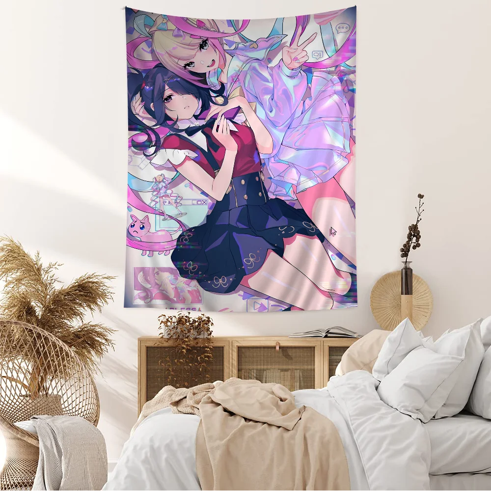 Needy Girl Streamer Overload Anime Tapestry For Living Room Home Dorm Decor Home Decor