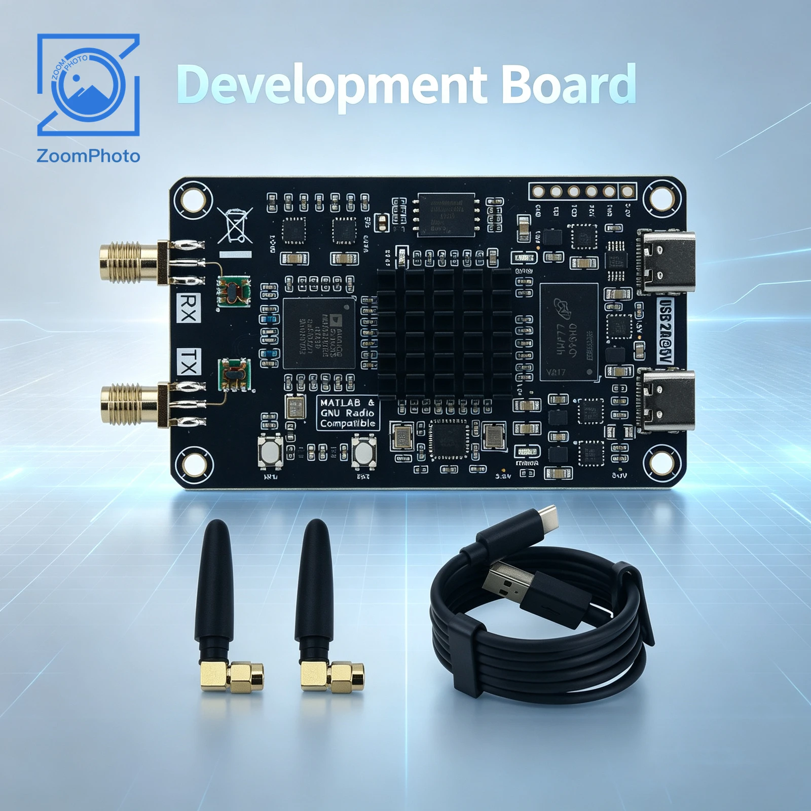 Carte de développement radio définie par logiciel Zynq7010 AD9363 Series SDR XC7Z010CLG400+AD9363ABCZ pour PlutoSDR Nano