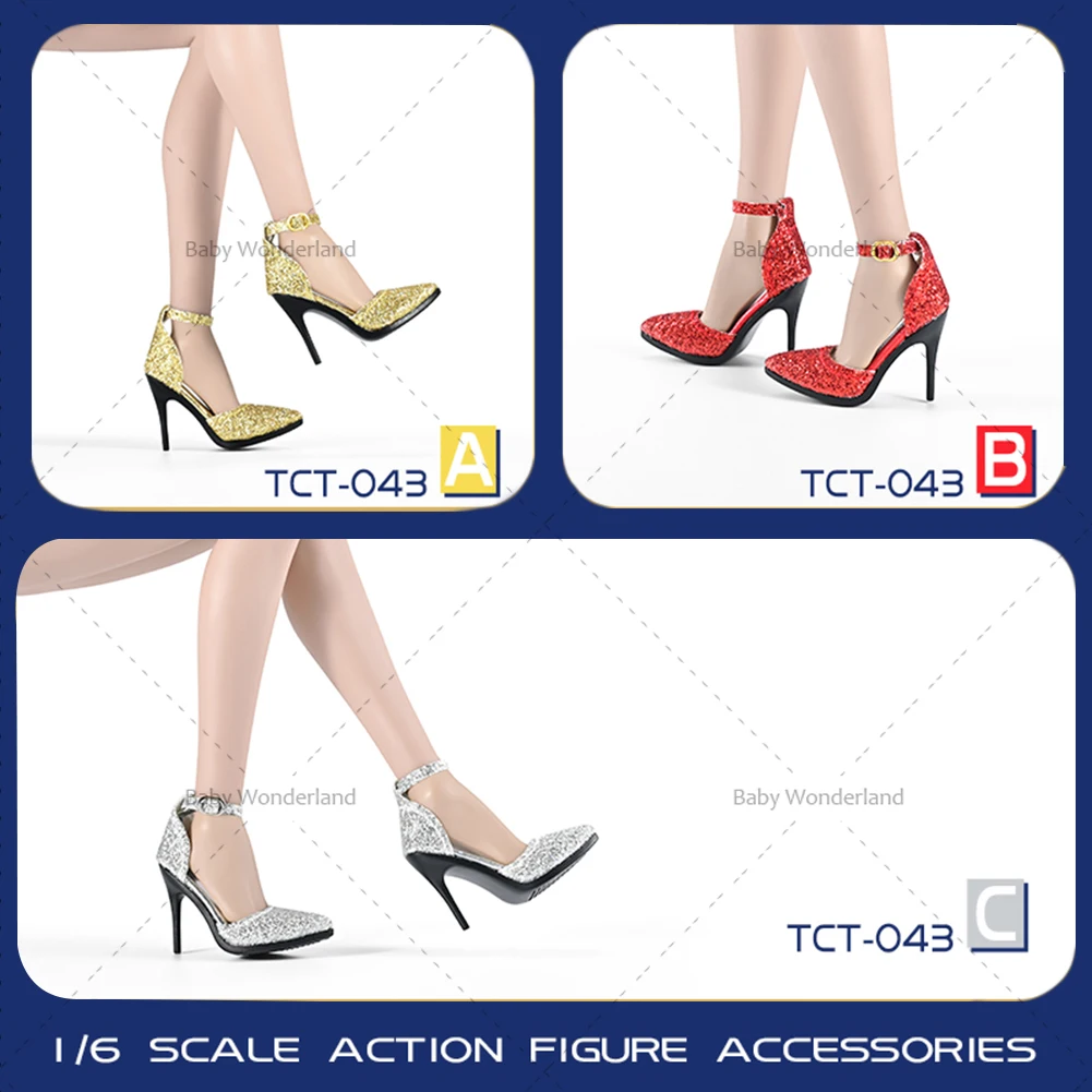 

Toyscentre TCT-043 1/6 Scale Women's high-heeled sandals Accessories Model Fit 6'' Female Male Soldier Action Figure Toys