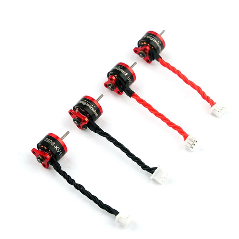 4PCS HappyModel SE0603 19000KV 1S Brushless Motor 1mm for RC FPV Freestyle Tinywhoop Drones DIY Parts