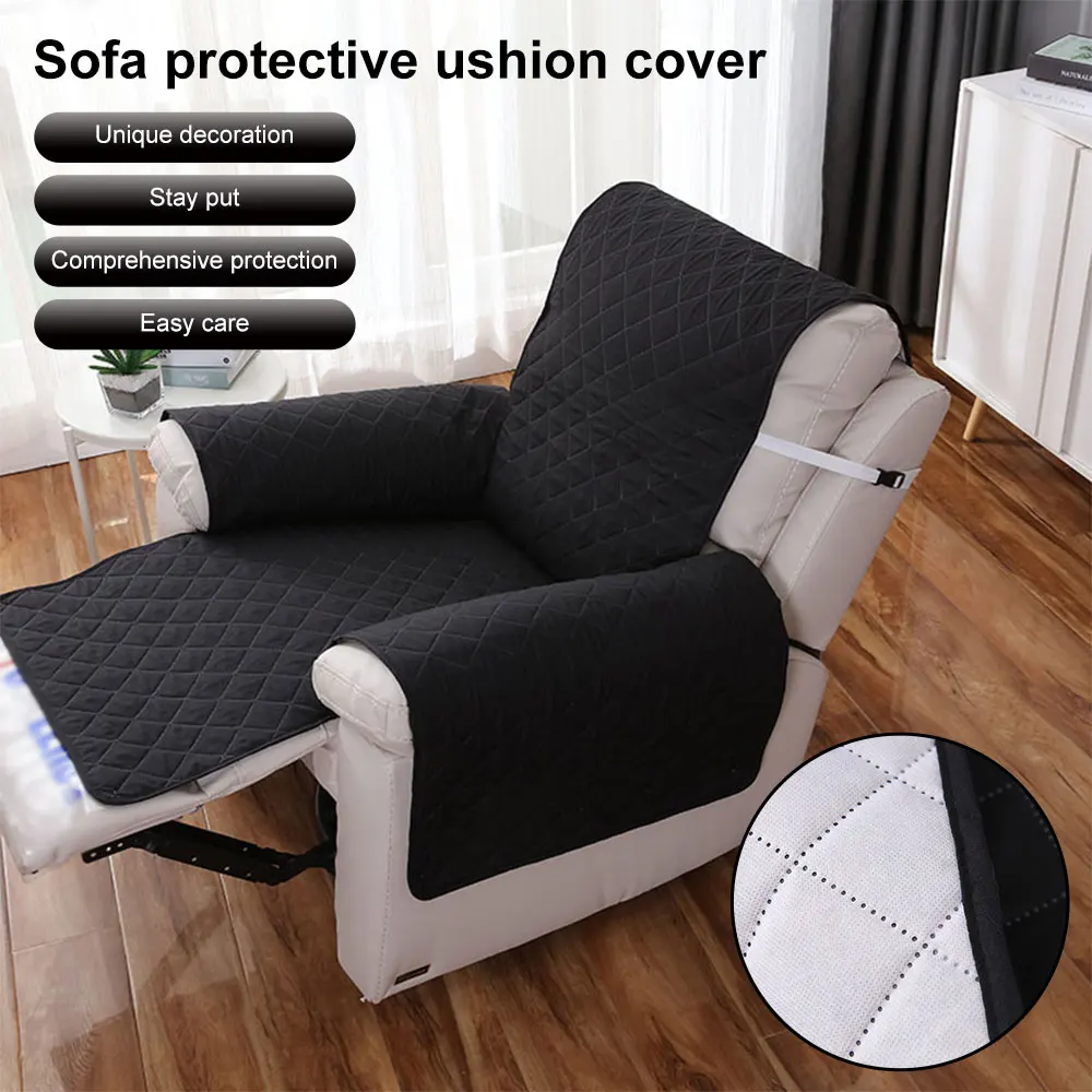 Sofa Furniture Cover Anti-wear Recliner Sofa Cover Universal Armchair Seat Cover Anti-slip Dog  Pets Kids Sofa Protection Pad