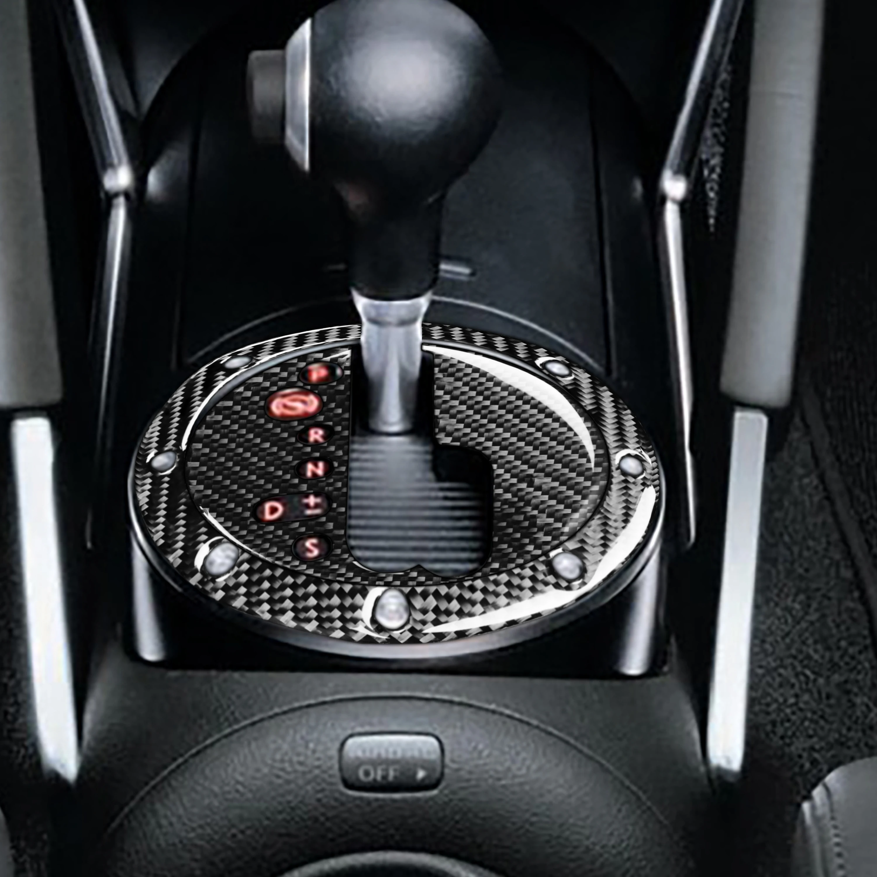 For Audi TT MK1 8N 2001-2006 Carbon Fiber Centre air vents Radio CD shifter panel Car Interior Accessories Decorative Stickers