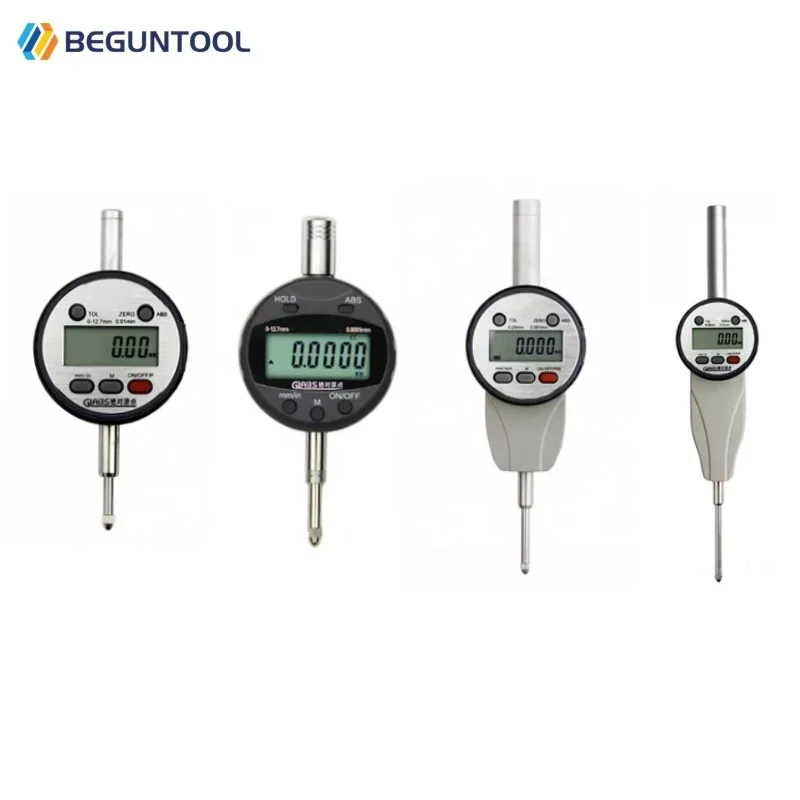 Dial Indicator 0-1mm0.01 0-1mm0.001 0-12.7/25/50 0.001mm Bluetooth Digital Indicator Measuring Tools