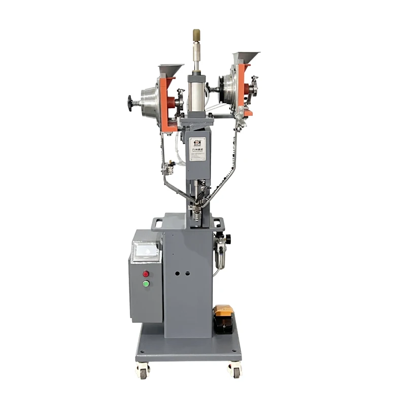 Máquina Neumática Automática para Remachar Plástico en Sandalias y Zapatos de Jardín, 50-80 Remaches/Minuto, 220V