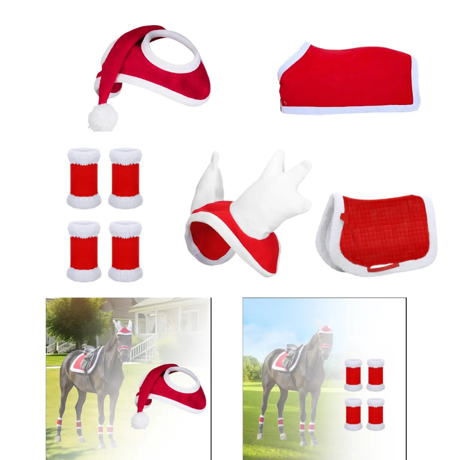 chapeu-de-natal-para-cavalo-chapeu-de-festa-para-cavalo-acessorios-de-montaria-em-veludo-chapeu-de-papai-noel-para-cavalo