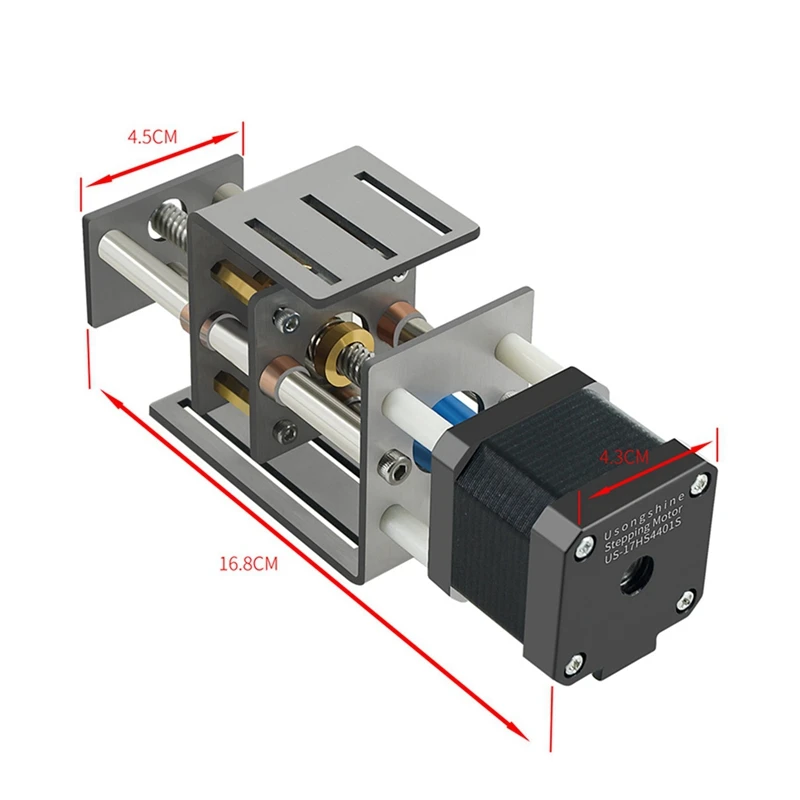 Kit de routeur CNC pour table market, fraisage bricolage, petite technologie de transmission, distance de 100mm, meunier à bois, moteur à axe Z, 2 pièces