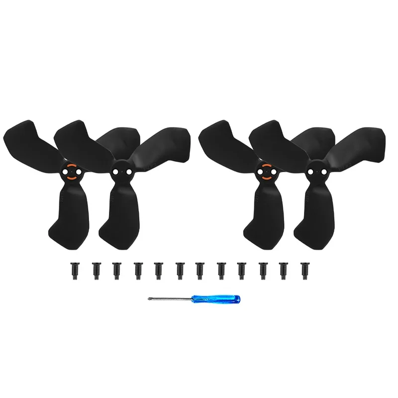

4pcs/Set Propeller Blade Colorful Wing Blade Replacement Props Lightweight Paddle Blade With Screws For DJI Neo 2 Accessories