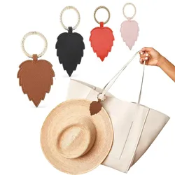 Magnetic Hat Clip for Handbag and Backpack Holder Totes Luggage Hands Free PU Leather Clip Sun Hats Outdoor Travel Accessories