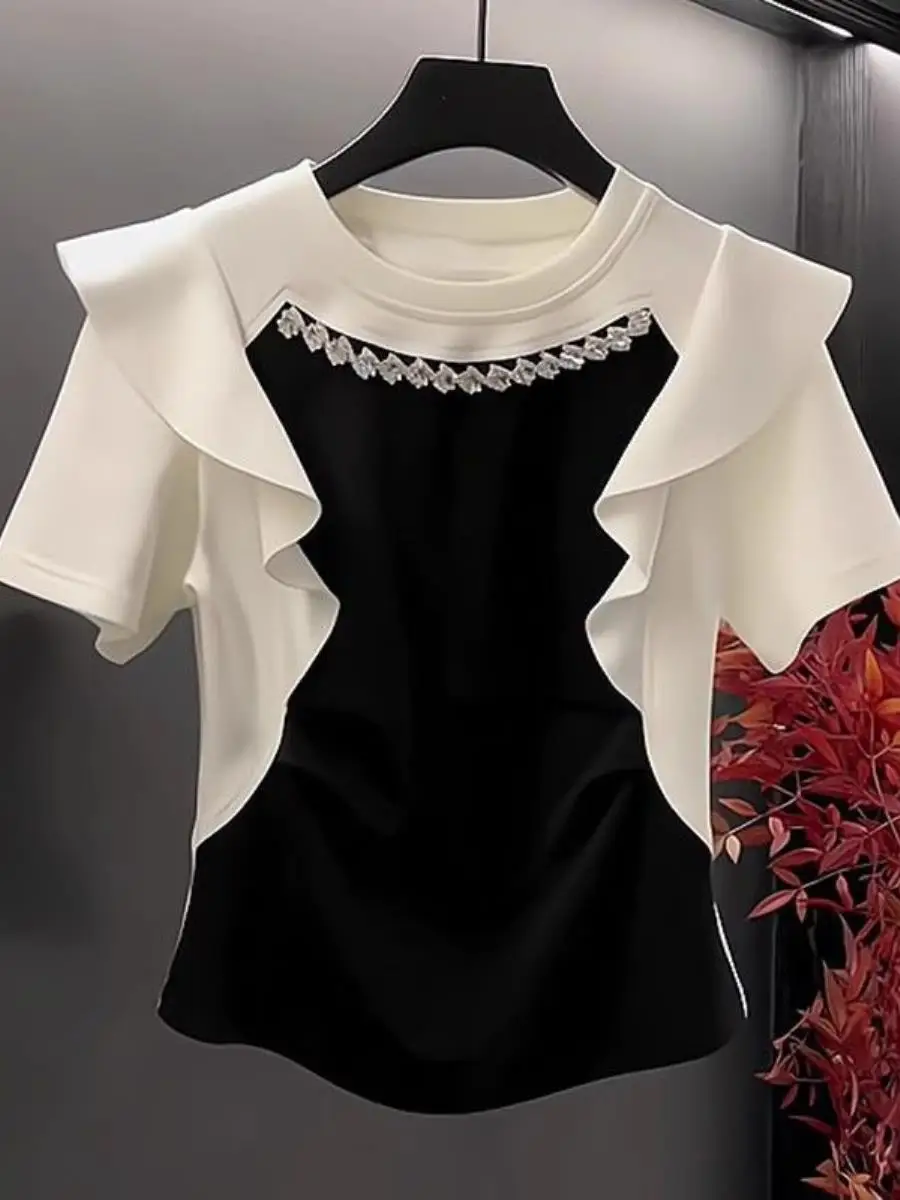 conjunto-de-camiseta-de-manga-curta-de-verao-2026-com-bainha-franzida-com-renda-e-design-color-block-estilo-europeu-conjunt