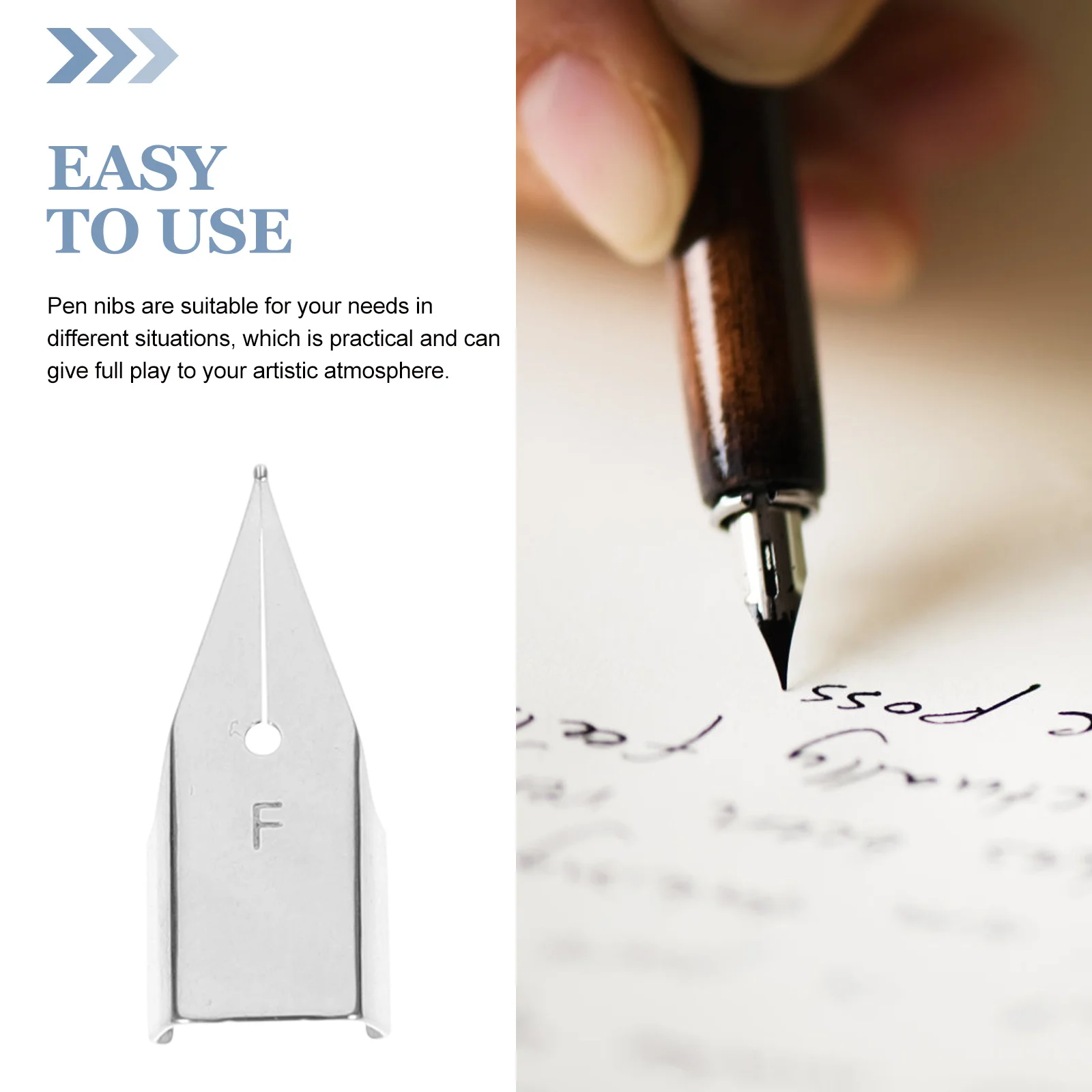 20 قطعة استبدال القلم الصلب لأقلام النافورة غرامة تلميح الكتابة الخط توقيع الرسم مكتب اللوازم المدرسية الفنية #4