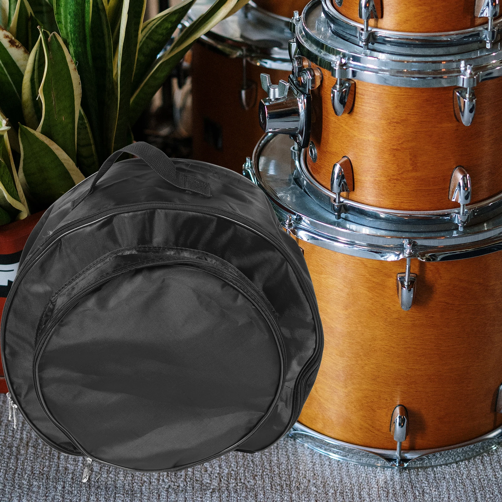 

Small Drum Bag 13-14 Inches Snare Drum Carry Storage Bag Portable Oxford Cloth Percussion Instrument Accessories