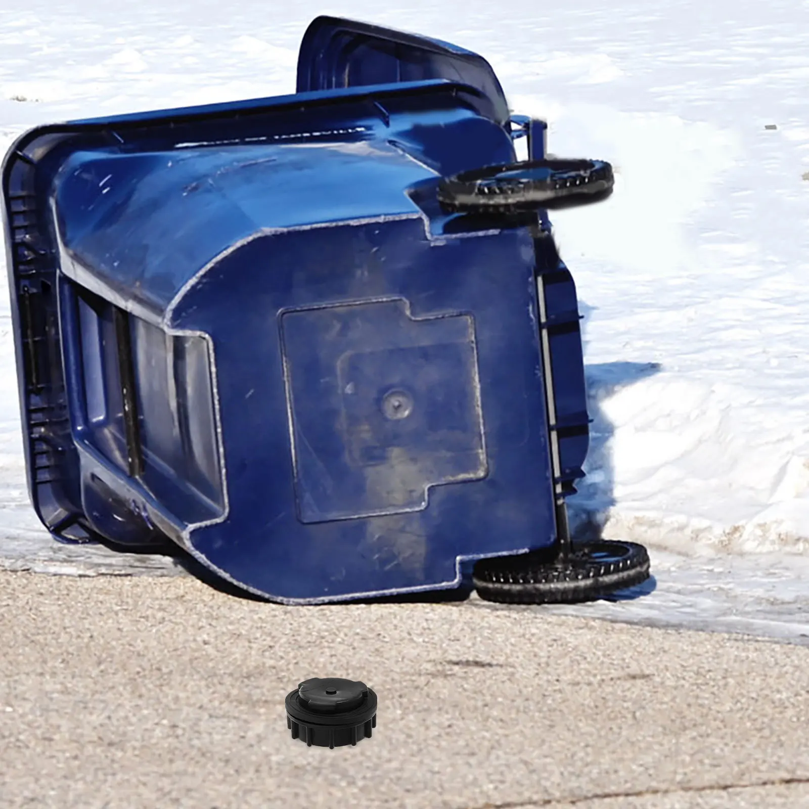 

Universal Trash Can Stopper 660L Leak Proof Drain Plug for Outdoor Garbage Bin Bottom Hole Sealer Waste Container Accessories