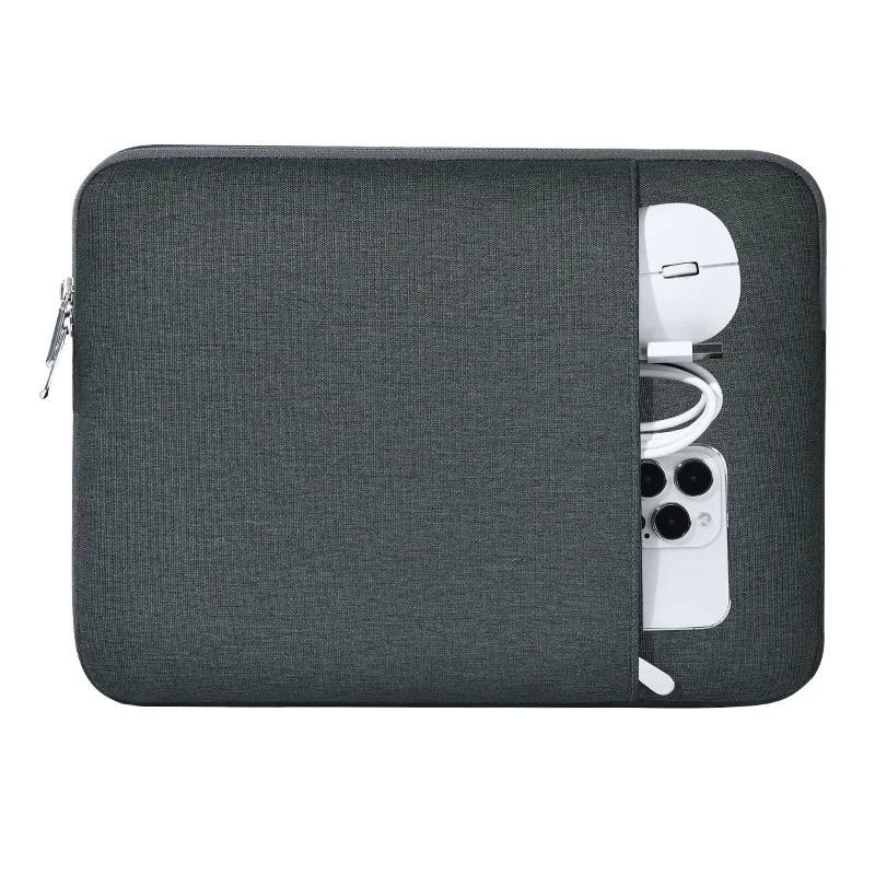 360 °   Pluszowa torba na laptopa z ochroną Airbag, pokrowiec na Macbook Air 12-17.3 cala, torba na tablet, etui na laptopa Lenovo Asus HP Dell — zdjęcie produktu 5