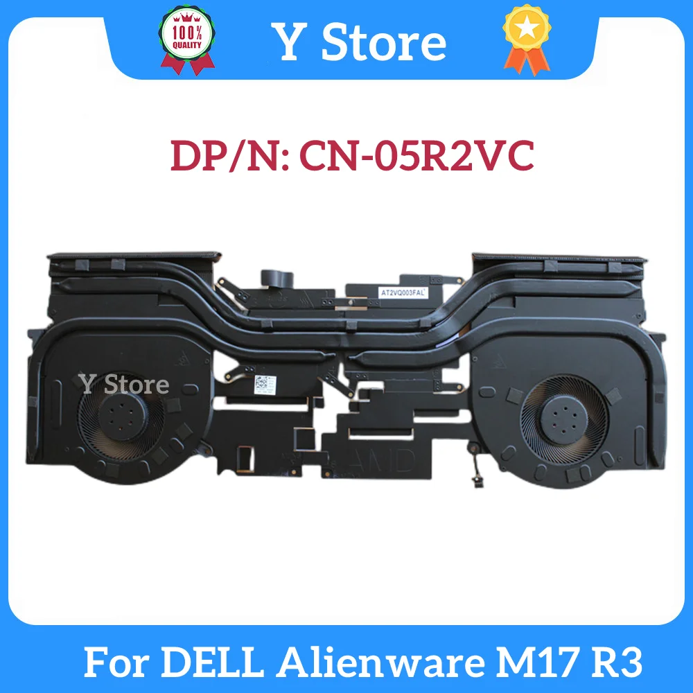 

Laptop CPU GPU Heatsink Fan DFSCK324162A2K 0CNV63 DFS240012BK0T 0H5TY3 DC12V 1A for Dell Alienware M17 R3 05R2VC AT2VQ003FAL