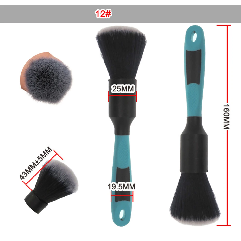 Interior Detail Cleaning Brush Sweeping Dashboard Air Outlet Wheel Rim Brushes Hand Tools High-Quality Replacement