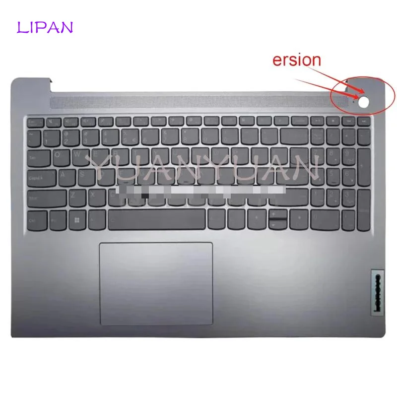 L New for Lenovo IdeaPad slim 3 15irh8 palmrest with backlit keyboard (fingerprint hole version) 5cb1m46849 15.6