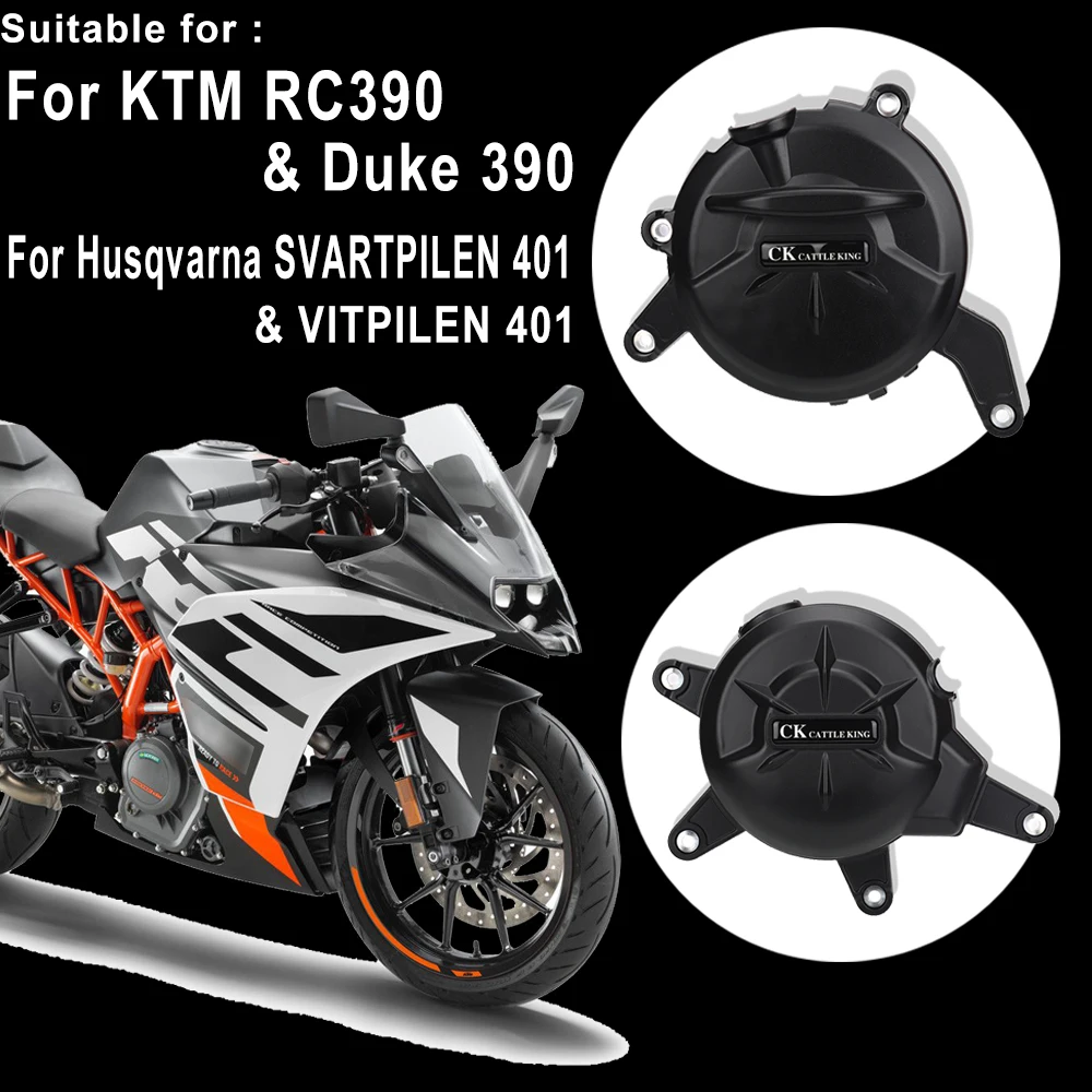 

For Ktm Rc390 Duke 390 Motorcycle Accessories for Duke390 Rc 390 Engine Protector Guard Cover Case Kit 2016 2017 2018 2019 2020