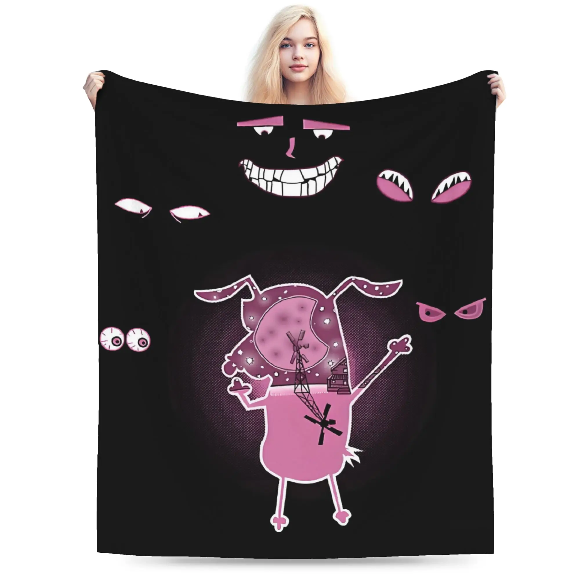 Custom Find Courage Within Blanket 3D Print Soft Flannel Fleece Warm Cartoon Animation Throw Blankets for Office Bed Sofa Quilt