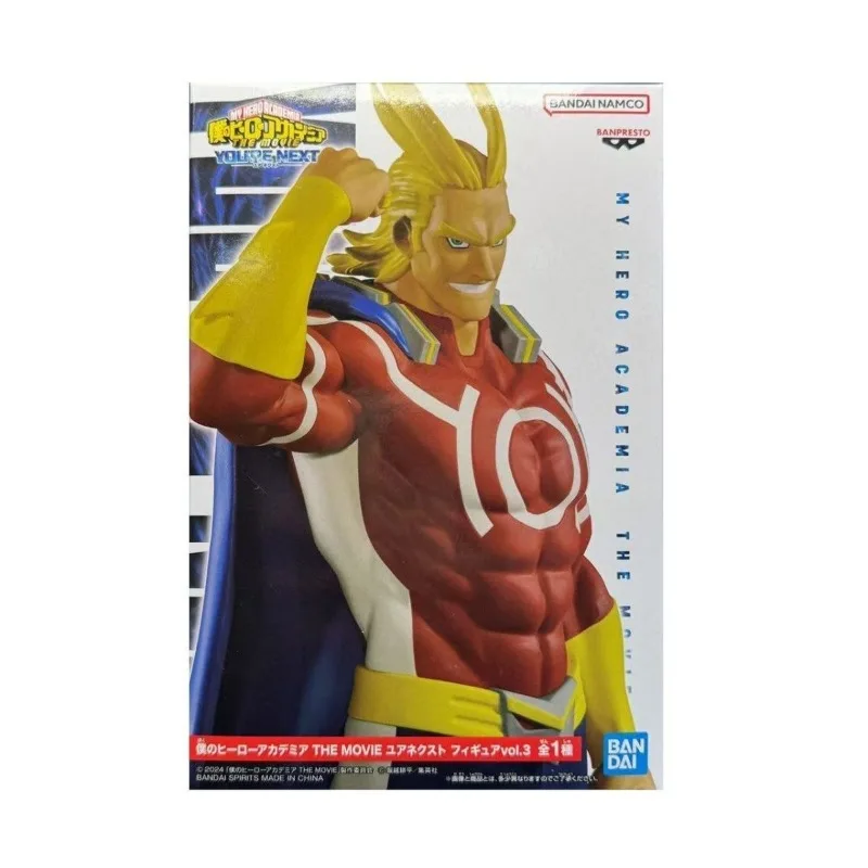 Statue All Might My Hero Academia Peripherie Ornamente Animation Theme Collection Japanische Comics Anime Figur Bandai Banpresto