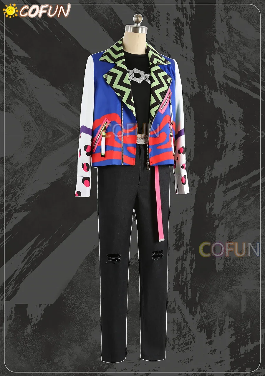 COFUN [Customized] Charisma Cosplay Costume Halloween Outfits Women Men Suit Coat T-shirt Pants