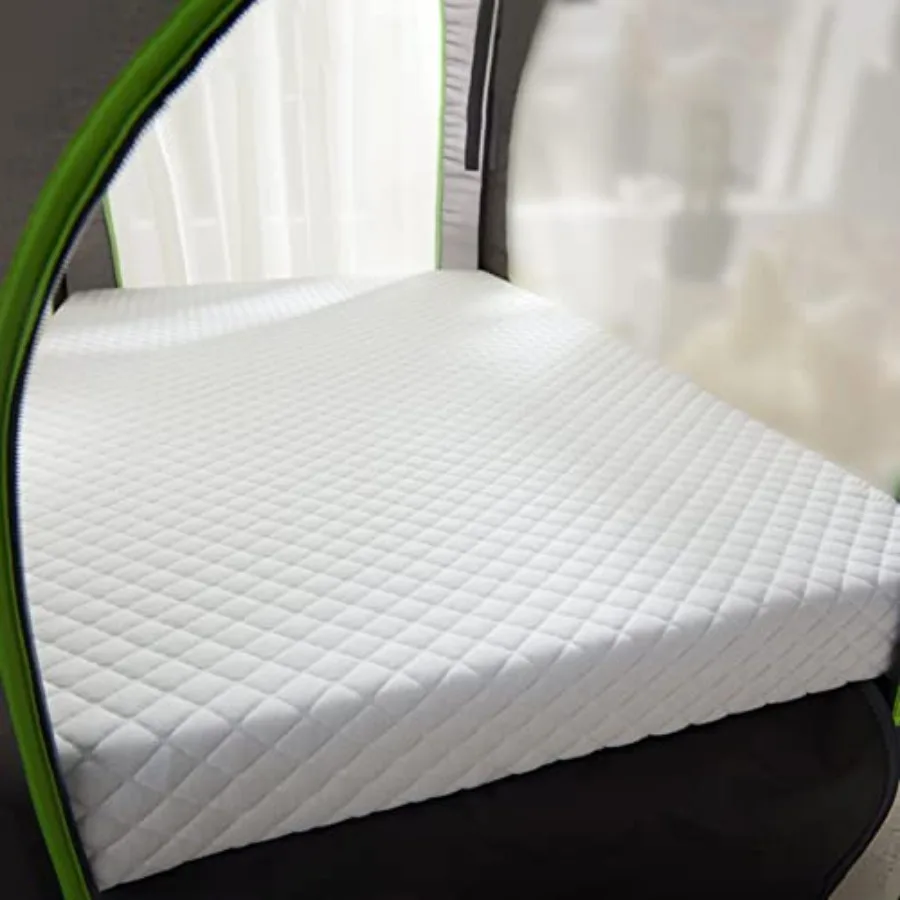 

LILNAP 3"" Waterproof Pack and Play Mattress 38""x26""x3"" Memory Foam Pack N Play Mattresses Pad with Breathable and Removable