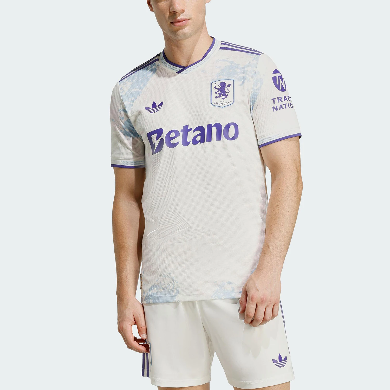 

Adidas genuine summer men's classic sports football jersey short sleeved T-shirt KA0861