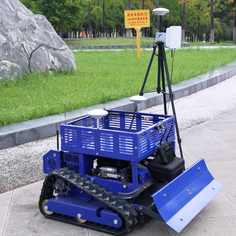 

Customized Multi functional 4-stroke Rotary Mower for Wilderness Mowing Efficient Engine Remote Control Motor Transmission