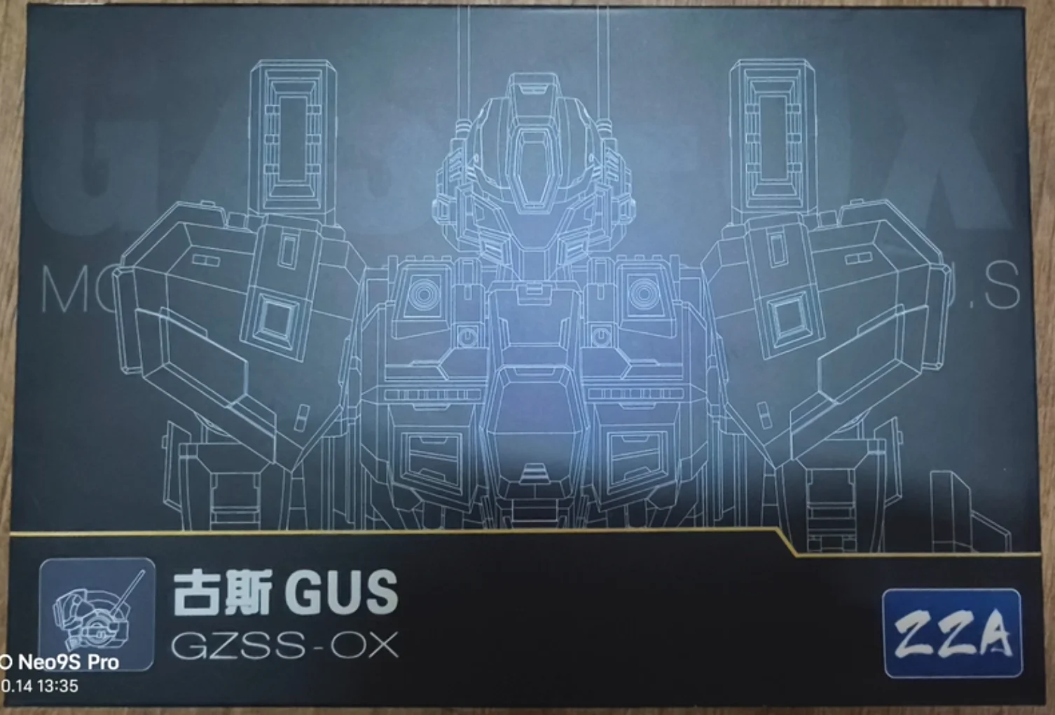 

Сборная модель Gus в масштабе 1/100, тип сухопутной техники, в стиле GK.