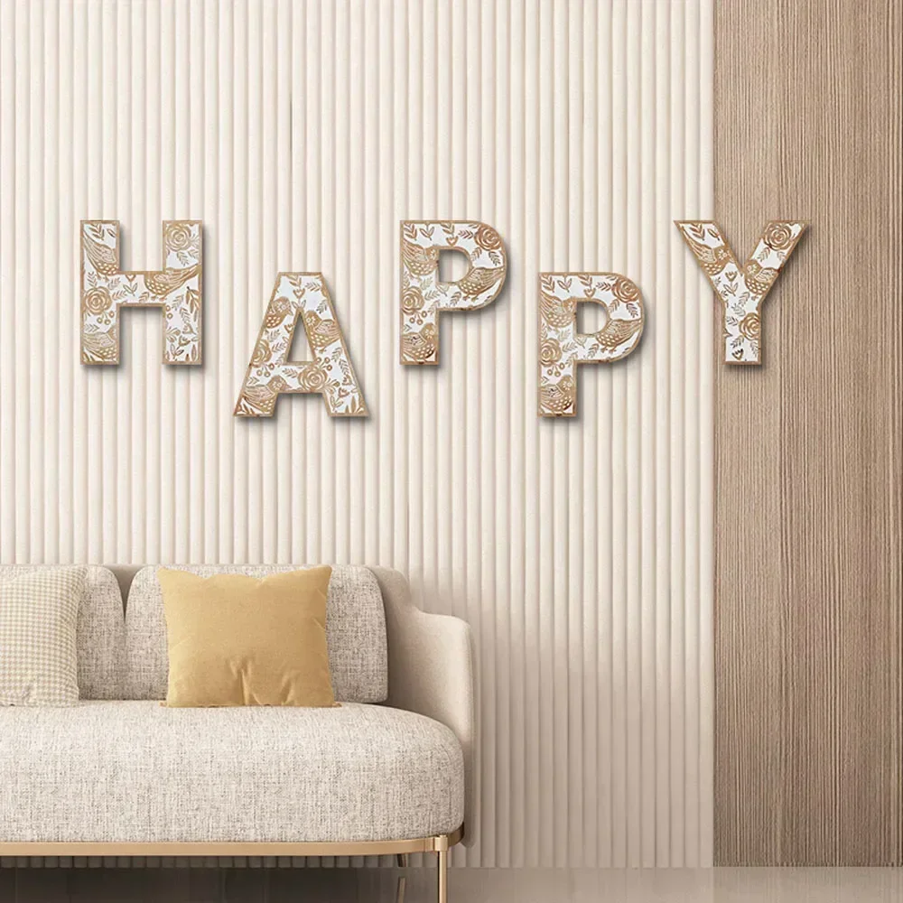 European Letter Collocation Combination Wall Decoration for Home Decoration Background Wall Living Room Dining Room Accessories