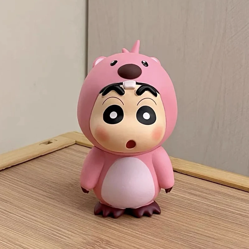 Figuras de acción de Anime Crayon Shin-chan para niños, modelos de PVC de 11cm, GK COS, Castor Shinnosuke Nohara, juguetes de colección, regalos