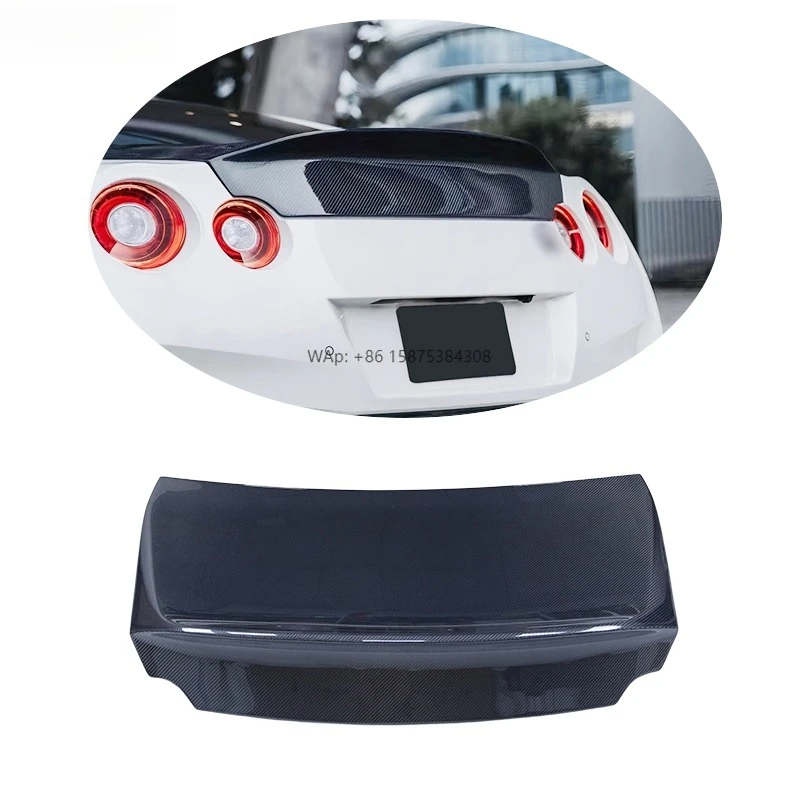 

For R35 GTR AS Type Rear Trunk GTR Rear Carbon Trunk