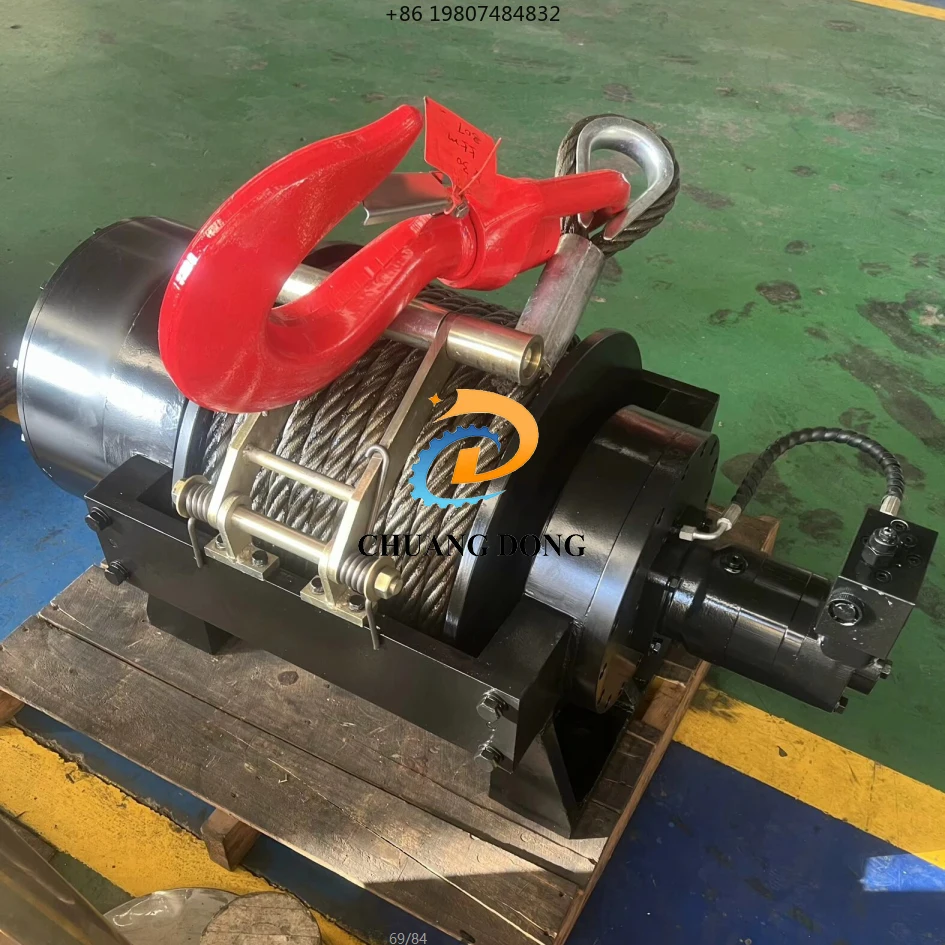 Hydraulic Cable Pulling Winches/Winch 5Ton/10Ton/20Ton TractorTruck/Wrecker/Rescue Boat/Trailer/Crane/Anchor