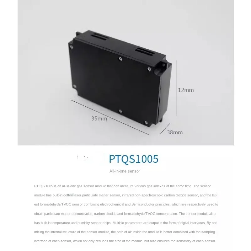 Hot Salesair Quality Detection Sensor Temperature And Humidity CO2/TVOC Detection Module Six-in-one Module