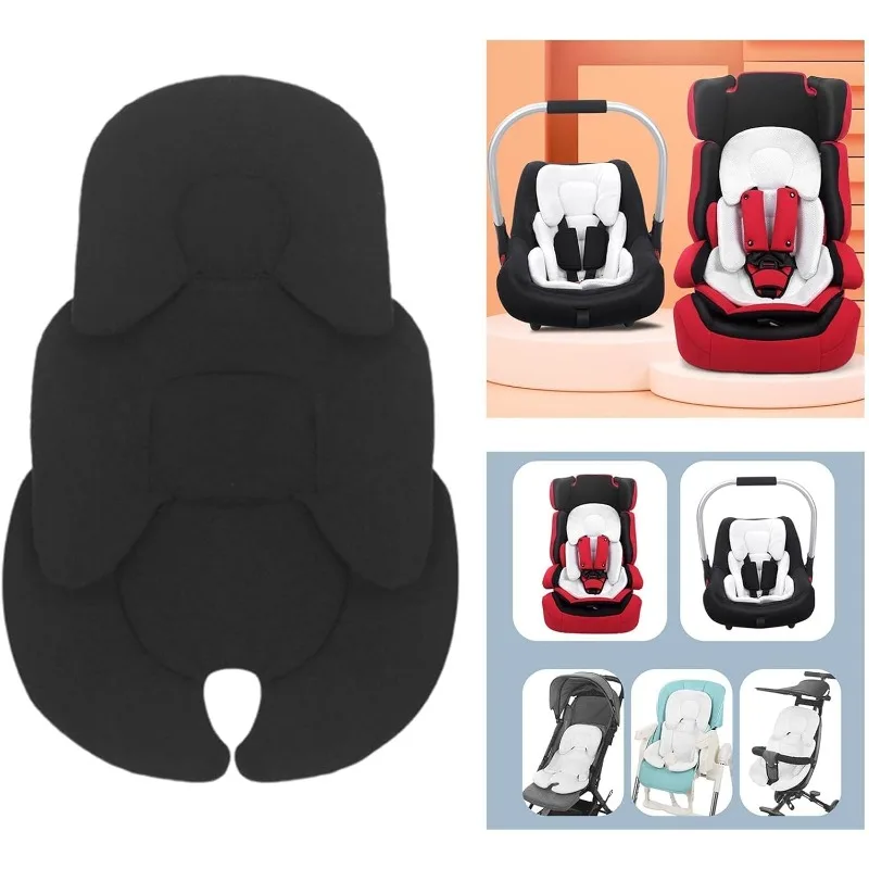 Universal Baby Stroller Seat Pad Cotton Seat Pad Baby Car Seat Cushion Child Infant Cart Mattress Mat Stroller Accessories
