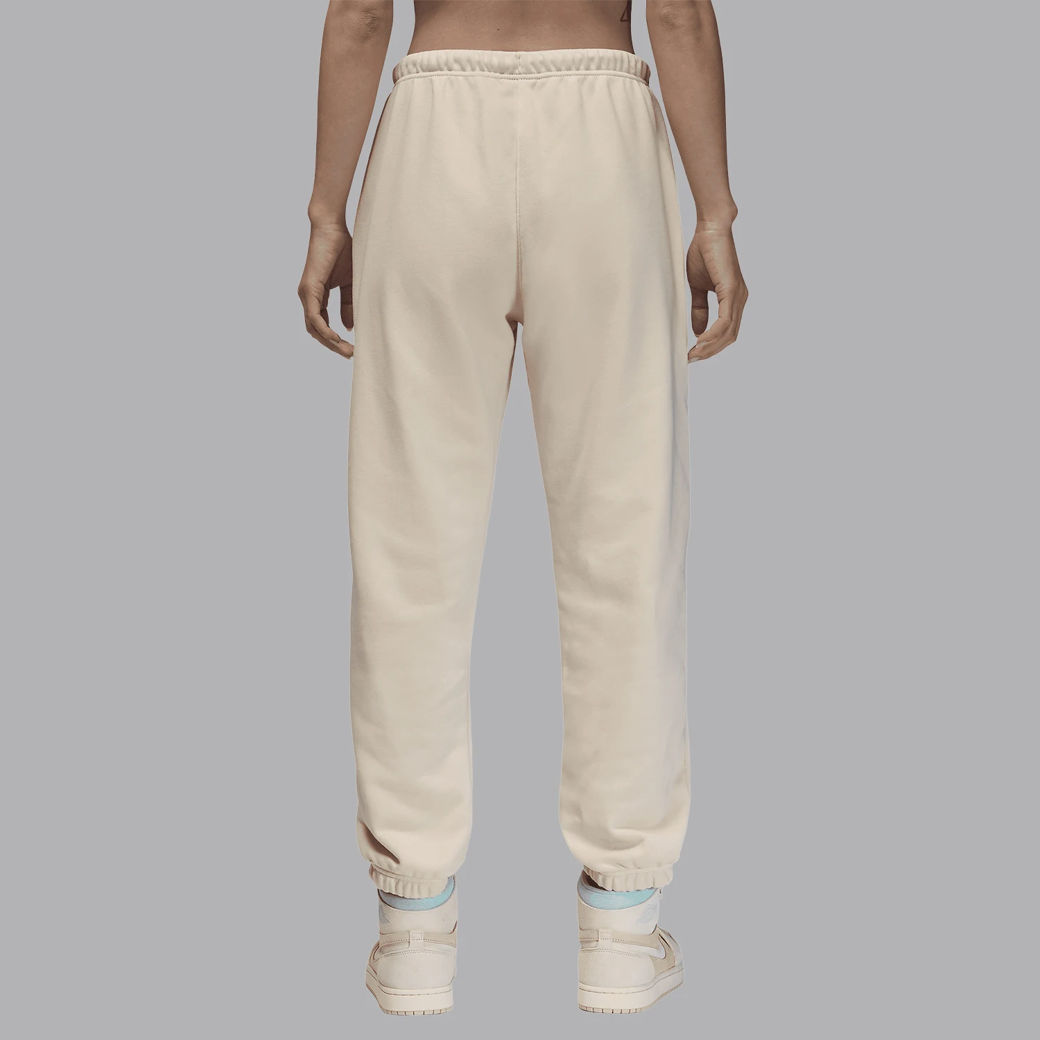 Nike genuine JORDAN women's French looped embroidery knitted pants HJ1360-203