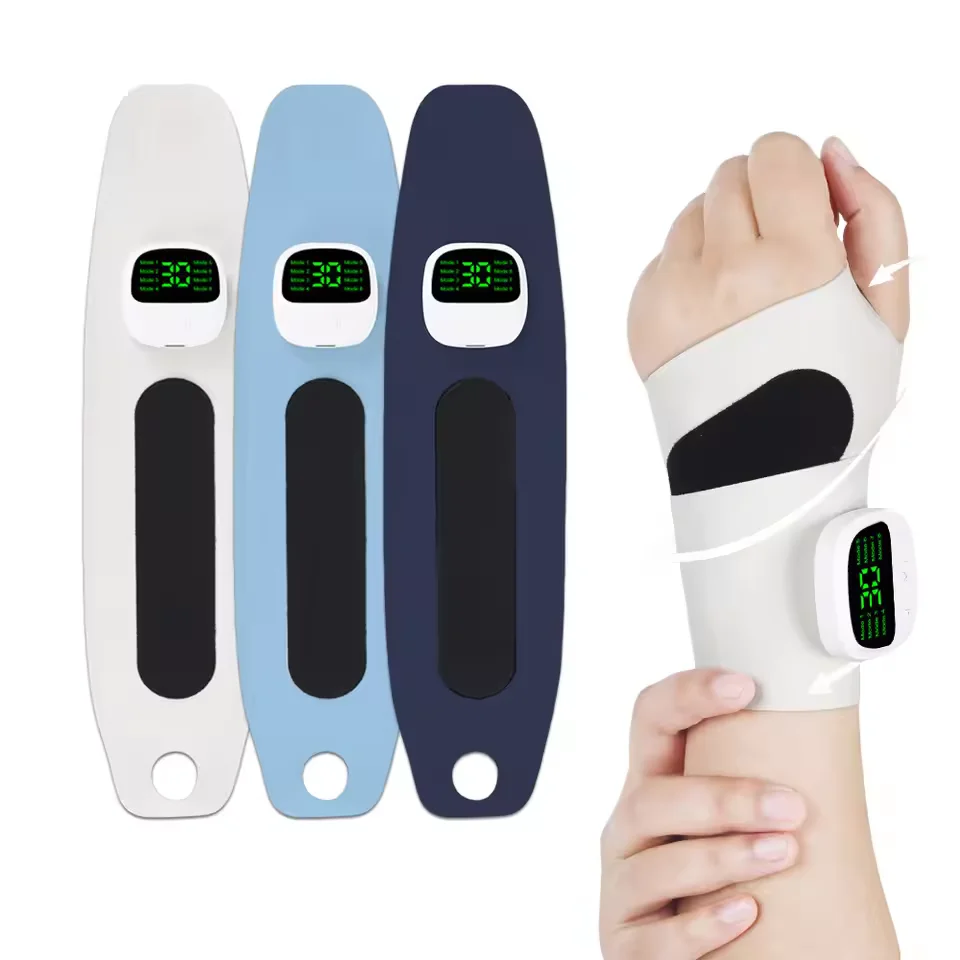 

Electric Cordless Hand Wrist Massager Vibration Relieves Tenosynovitis Massager USB Rechargeable Carpal Tunnel Fatigue Relief