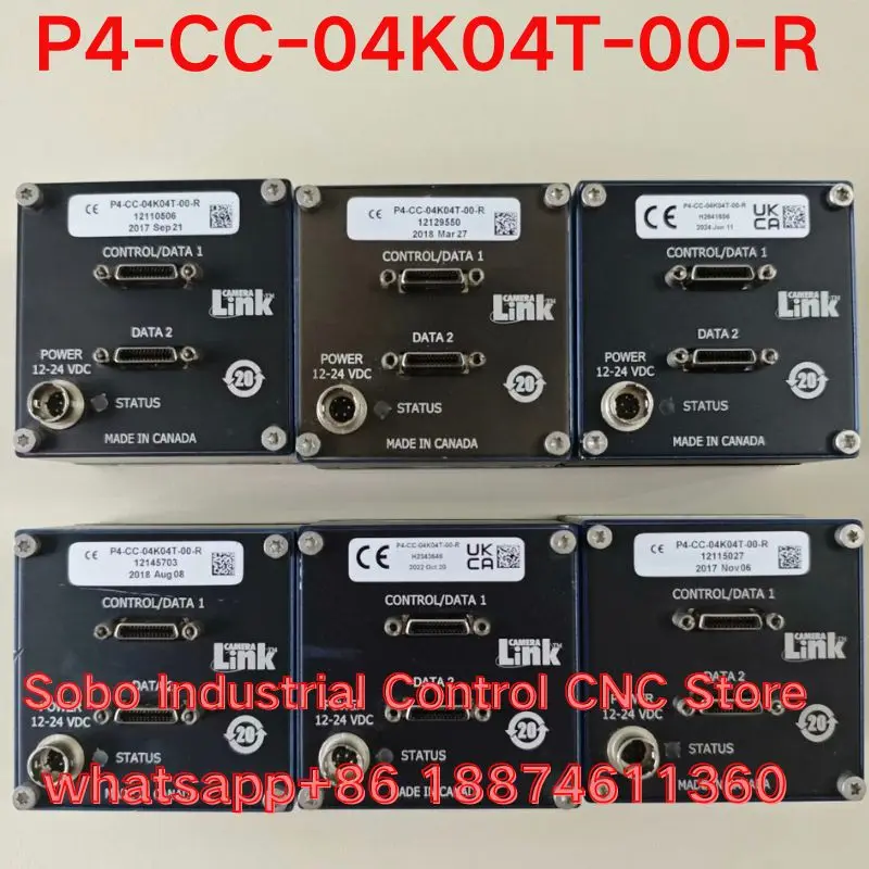 Second-hand test OK Darsa Line Scan Industrial Camera P4-CC-04K04T-00-R