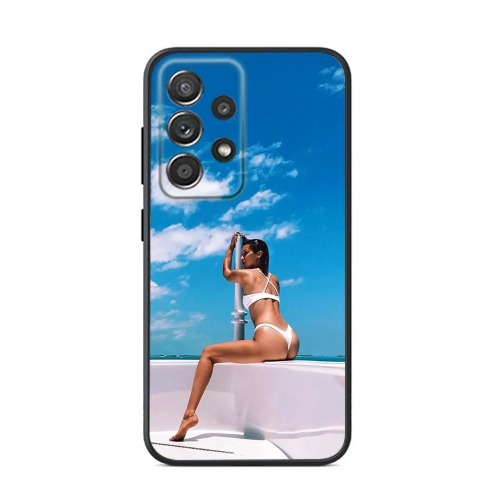 Hot Bella Hadid   Phone Case For Samsung S24,S23,S22,S21,S20,S10,S10E,S9 Ultra Plus FE Note 20 Ultra 10 9 Plus Case