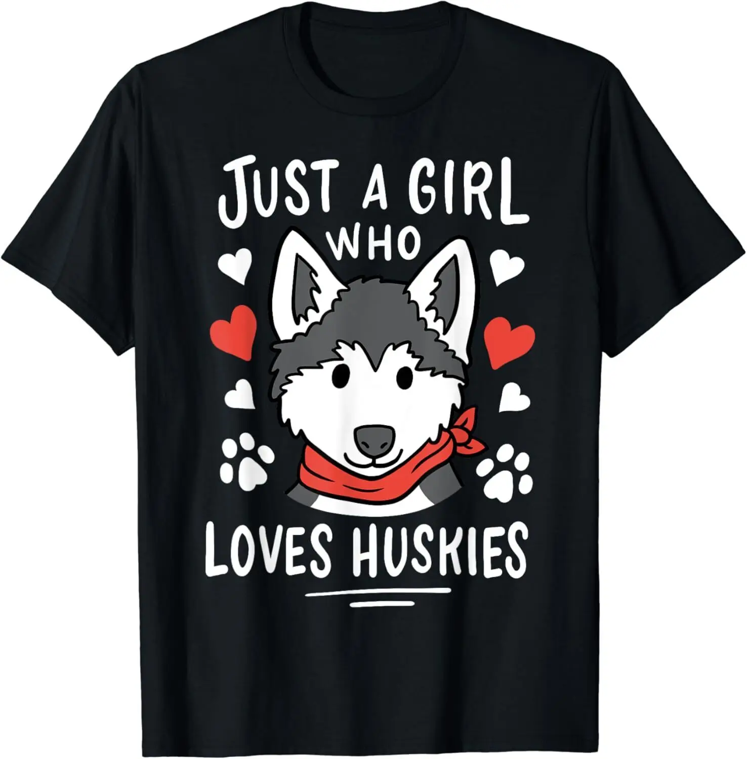 

Funny Gift Husky Dog Lover Tee Shirts Dogs Lovers Gift Unisex T-Shirt