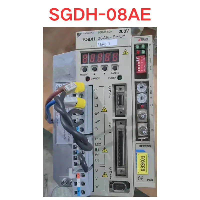 Used OEM disassembled parts SGDH-08AE Servo driver Functional test OK Good quality new