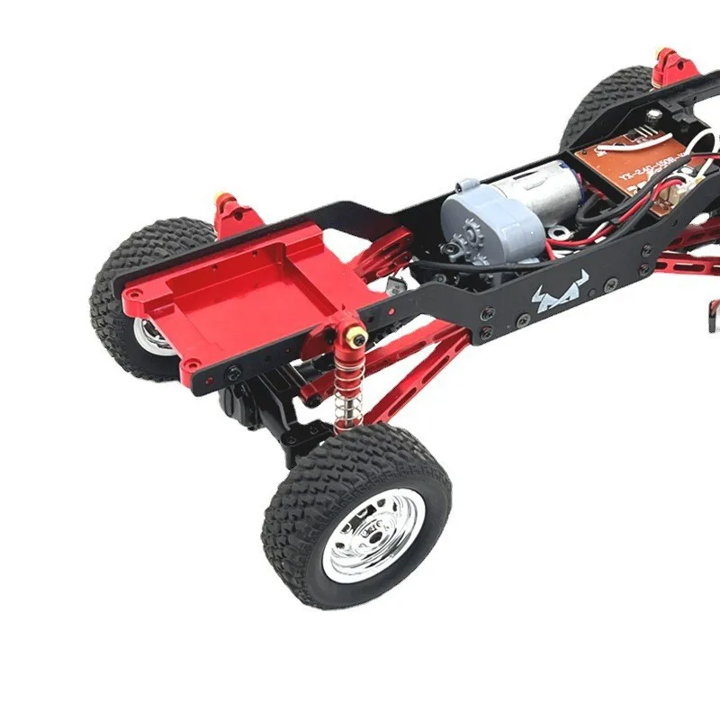 Suitable For MN Model 1/12 MN78 RC Car Accessory Metal Upgrade And Modification Of Tail Plate And Tail Beam ﻿